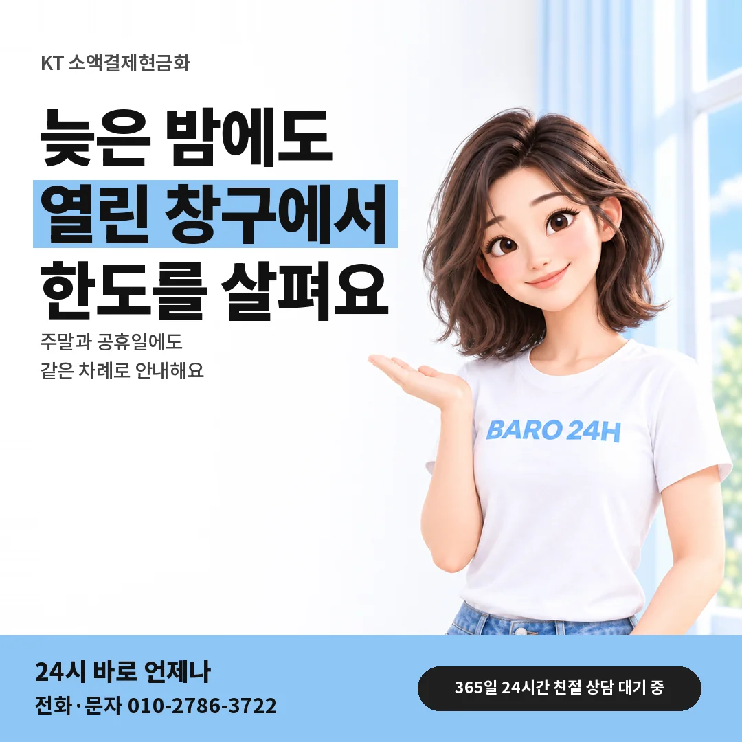 BARO 24H 티셔츠를 입은 3D 인물 옆에 「%s」 제목을 얹은 안내 카드